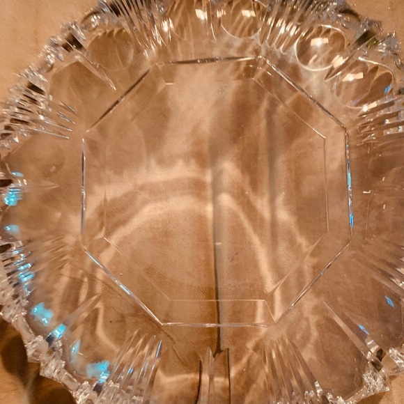 Tiffany & Co crystal bowl oversized circa 1992 Vintage gift xcellent condition - Picture 2 of 4